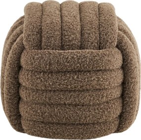 Brązowy puf Napier – House Nordic