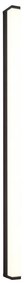 Kinkiet LED w kolorze matowej czerni (dł. 120 cm) Fabio – Trio