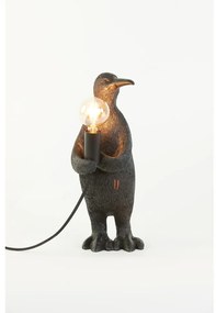 Czarna lampa stołowa (wysokość 34 cm) Penguin – Light &amp; Living