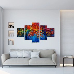Obraz malowania natury (125x70 cm)