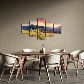Obraz - Krajobraz leśny (125x70 cm)