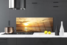 Szkło do Kuchni na Ścianę Bezkresna Tafla Morza