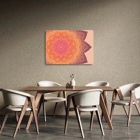 Obraz na szkle - Mandala sztuka (70x50 cm)