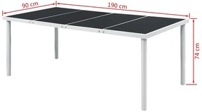 Duży Stół Ogrodowy Jadalniany E7-E89