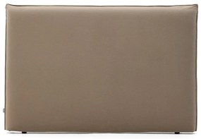 Szarobrązowy tapicerowany zagłówek 180x118 cm Jaira – Kave Home