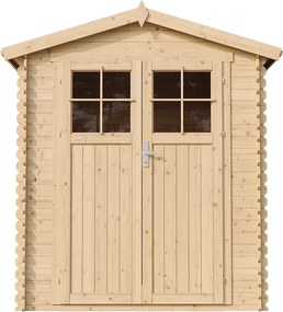 Drewniana szopa ogrodowa z podłogą - 180x180x218 - 2,82 m2 - M320F+M320G