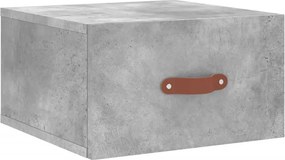 Wisząca szafka nocna szary beton C9-C50