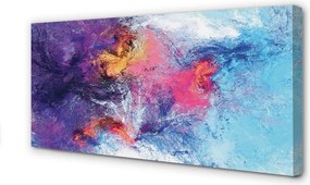 Fotoobraz na płótnie Kolorowe Mazy na Obrazie