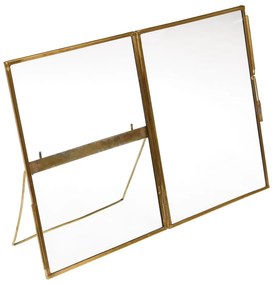 Metalowa ramka stojąca w kolorze złota 13x18 cm – Rex London