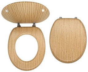 Novaservis - Deska sedesowa MDF/dekor bambusowy