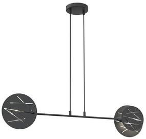 Czarna nowoczesna lampa wisząca - D151 N5-N74