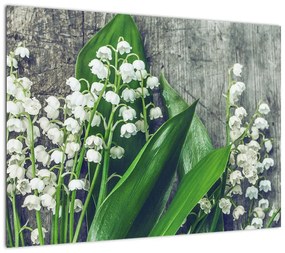 Obraz konwalii (70x50 cm)