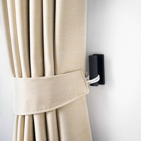 Czarne ścienne metalowe haczyki zestaw 3 szt. Tower – YAMAZAKI