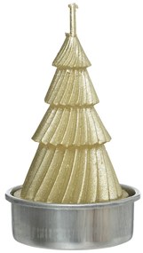 Świeczki w ksztalcie choinki, tealight, 4 sztuki