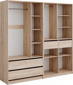 Szafa sonoma 200x50x200 elmo