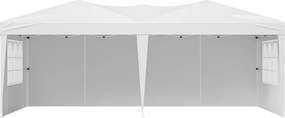 Altana Pop-Up SucceBuy Gazebo Zadaszenie Przeciwsłoneczne, 5,9 x 2,96 m, z Bocznymi Ściankami