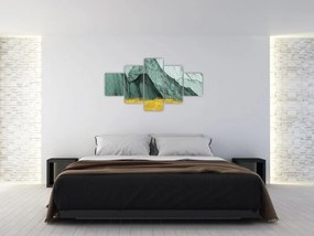 Obraz - Emerald Mountains N⁰2 (125x70 cm)