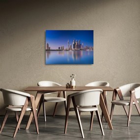 Obraz na szkle - drapacze chmur (70x50 cm)