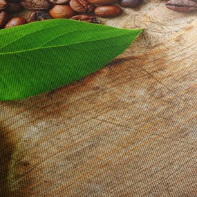 Obraz - Kawa (170x50 cm)