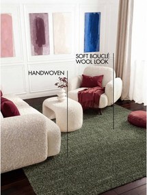 Zielony dywan z materiału bouclé tkany ręcznie 120x170 cm Notting Hill Portobello – Ted Baker