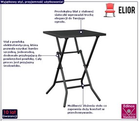 Składany stół ogrodowy K5-G37