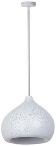 Lampa wisząca MAURO M 32cm, kolor szara nakrapiana – lampa do kuchni w stylu Gaudiego
