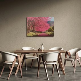 Obraz kwitnących drzew (70x50 cm)