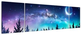 Obraz - Droga Mleczna (170x50 cm)