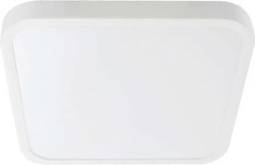 LED sufitowa lampa łazienkowa 18W 230V IP44 3000K 25x25 cm biała