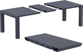 Rozkładany stół do kawiarni i ogrodu Vegas Table Medium 180/220