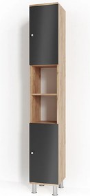 Szafka łazienkowa dąb 30x30x190 fynn