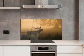 Panel nad Blat Kuchenny Sylwetka Jelenia o Wschodzie