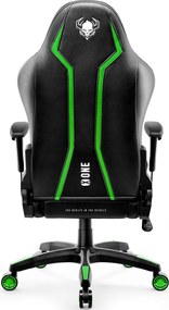 Fotel gamingowy Diablo X-One 2.0 Normal Size czarno-zielony