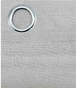 ARÔME HOME Zasłona zaciemniająca beżowo-szara, 135x 245 cm