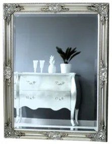 Lustro w srebrnej ramie 74x96cm