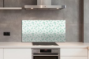 Szklany Panel Sześciany 3d
