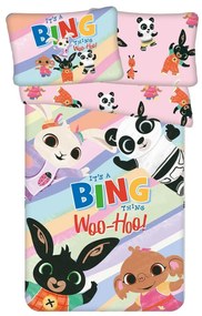 Jerry Fabrics Dziecięca pościel bawełniana do łóżeczka Króliczek Bing It´s a thing