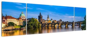 Obraz Mostu Karola (170x50 cm)