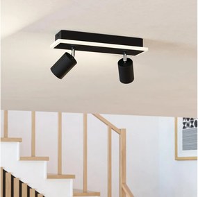 Eglo 901635 - Oprawa punktowa LED RIMBOCCHI LED/12W/230V czarna