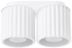 Sollux SL.1780 - Oprawa punktowa AURA 2xGU10/10W/230V biała