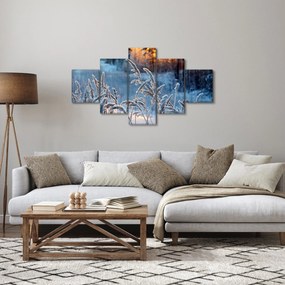 Obraz - Zimowa łąka (125x70 cm)