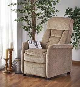 Rozkładany fotel wypoczynkowy z tkaniny Jordan