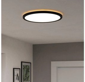 Eglo 901454-LED Ściemn. łaz. lampa ROVITO-R 18,5W/230V pr.38,9cm IP44 czarny + pilot