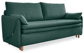 Turkusowa rozkładana sofa 207 cm Simon – Miuform