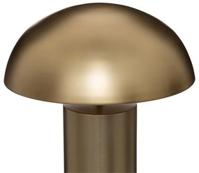 Lampa stołowa złota CHAMPI, grzybek, wys. 50 cm