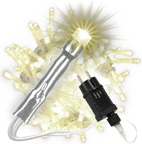 Garth świąteczny LED łańcuch - 18 m, 200 diod, ciepła biel