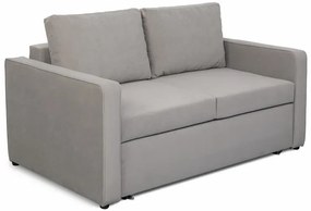 Szara kanapa z funkcją spania S2-D58