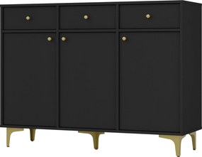 Komoda TORINO 125 cm do Salonu Sypialni Grafit