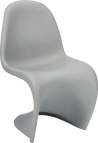 Designerskie jasnoszare krzesło M5-B45