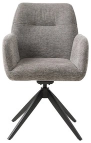 Szare krzesło Roxana – Unique Furniture